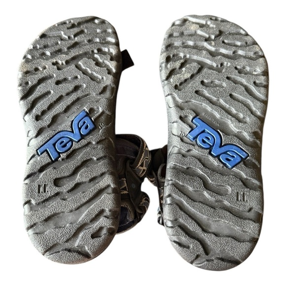 NEW TEVA Terra Fi 5 Universal Black Geotmetix blue black Sandals main image 10